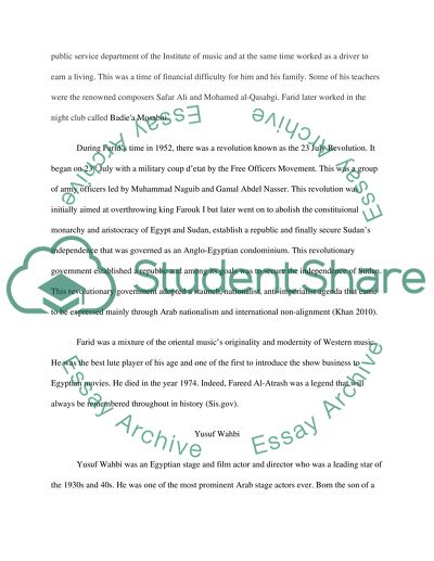 The Star Appeal of Farid al-Atrash and Yusuf Wahbi