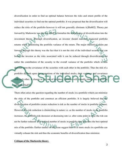 How Does a Rational Investor Build the Optimal Portfolio