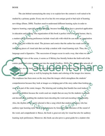 A Book for Primary Grade Students