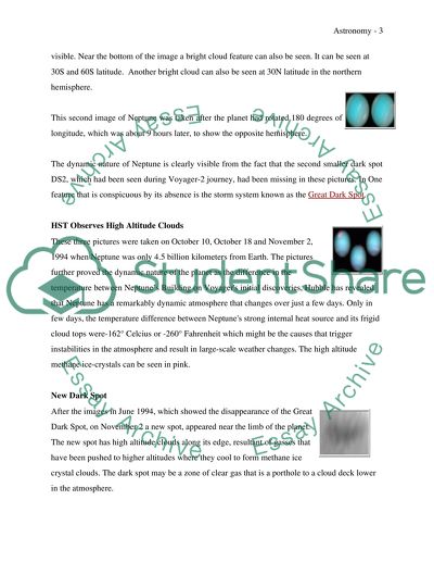 Analysis of Space and Planets