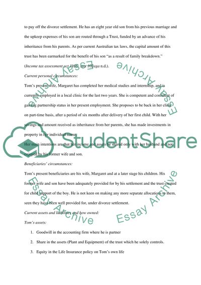 The Estate Planning for the Wright Family