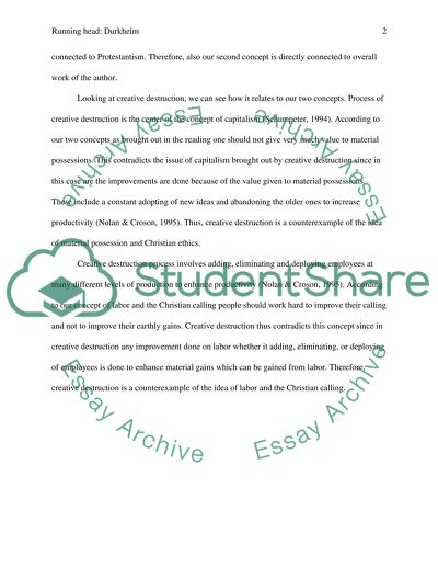 Durkheim - Capitalism, Socialism, and Democracy