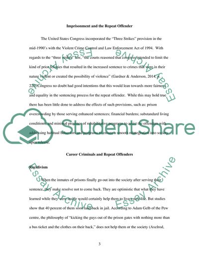 Punishments in Criminal Convictions