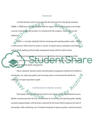 Total Quality Insurance