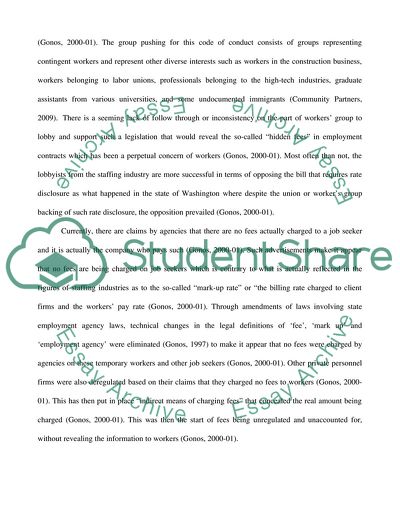 The Union Organizing Policy