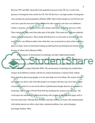 Globalization and Ethnicity in the United Kingdom