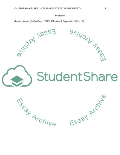 California Oil Spill Sparks State of Emergency