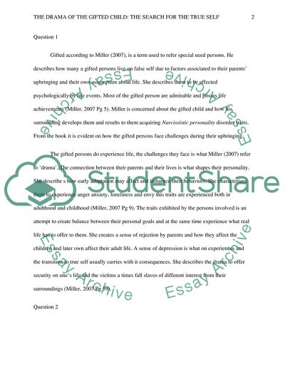 The Drama of the Gifted Child