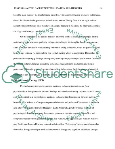 Psychoanalytic Theories to Solve the Mental Problems