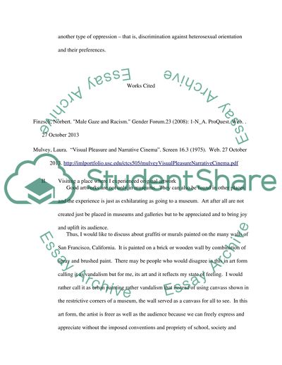 Art and gender assignment