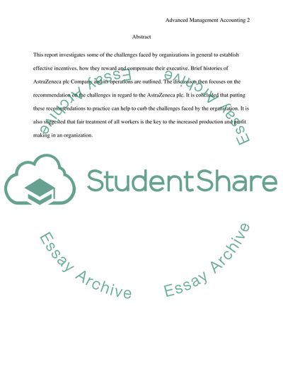 Challenges of Establishing Effective Incentive, Reward System and the Executive Compensation