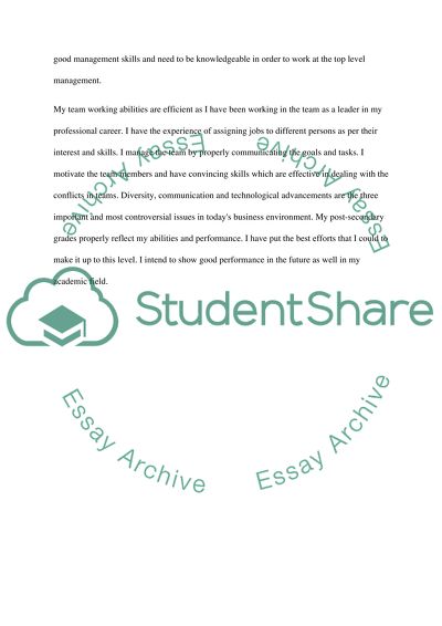 Self Evaluation-Educational Objective