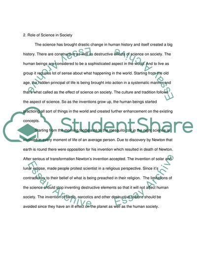 An Ordinary Chemical Change