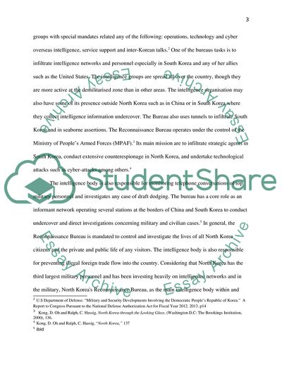 North Koreas Reconnaissance Bureau