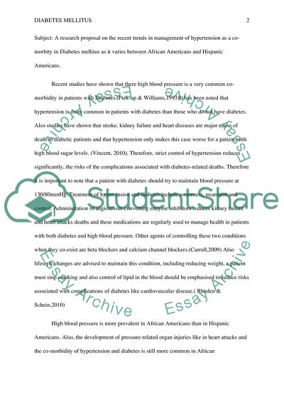Recent Trends in Management of Hypertension
