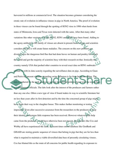 Introduction of h1n1 virus image