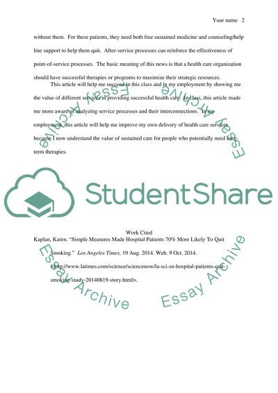 Massachusetts General Hospitals Anti-Smoking