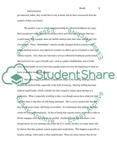 Health Administarion