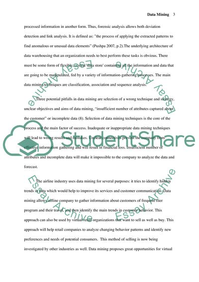 Data Mining Technologies