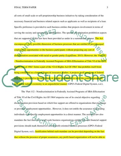 Implementation of Business Governing Laws in the US