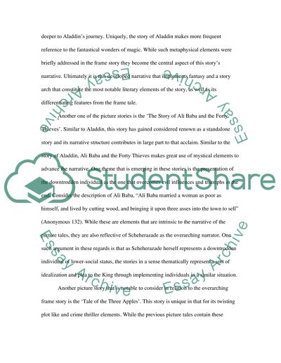 Comparison of Scheherazades Nightly Storytelling
