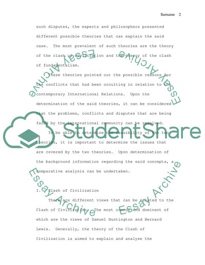 Contemporary International Relations