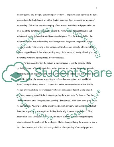 Charlotte Perkins Gilmans The Yellow Wallpaper