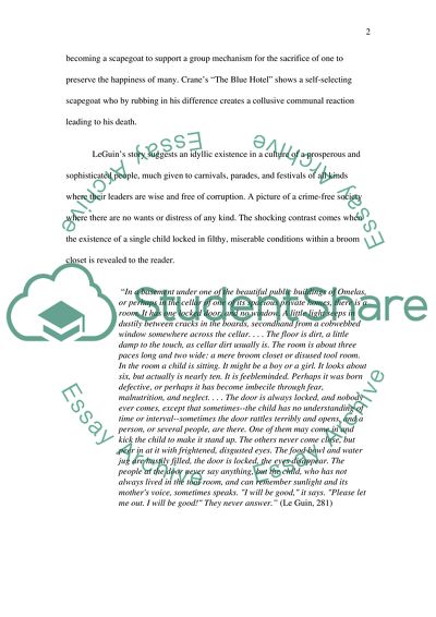 Scapegoats and Scapegoating