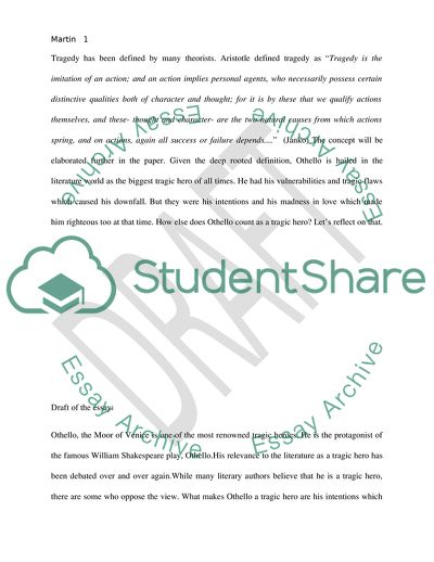 Othellos Tragic Flaws