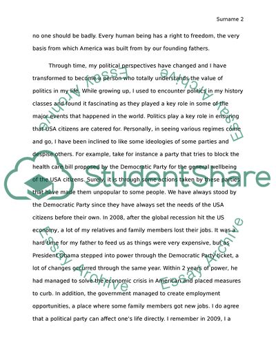 Political Parties of the USA