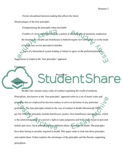 Approach to life essay