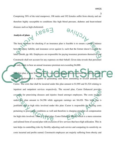 Economic Issues For HMOs