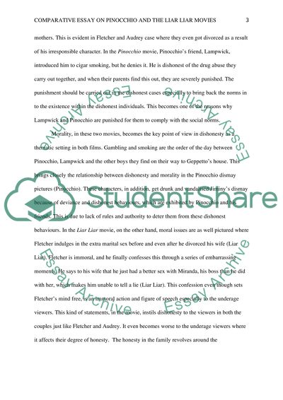 Pinocchio and the Liar Liar Movies