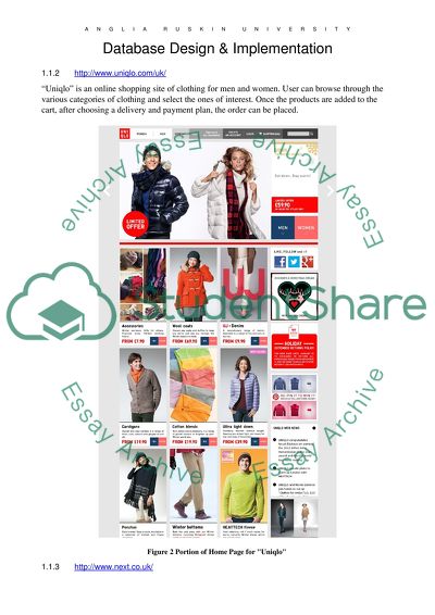 Database Design and Implementation