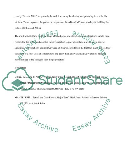 Sexual Abuse of Children