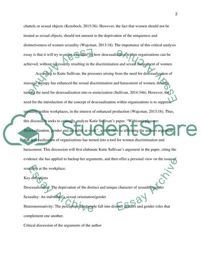 Without Pleasure by Katie Sullivan