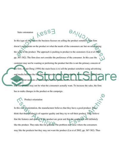 Marketing Managment Managment in Practice