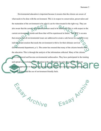 The Role of Boston Nature Center