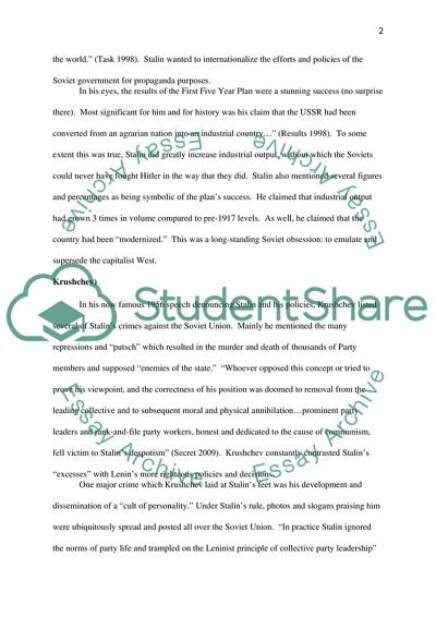 The Soviet Leaders as Joseph Stalin, Khrushchev, Merman