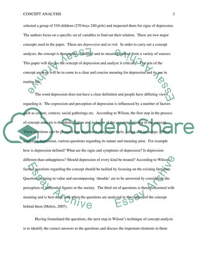 Problematic Concept Analysis in Literature