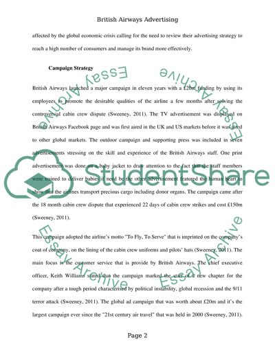 British Airways Advertising