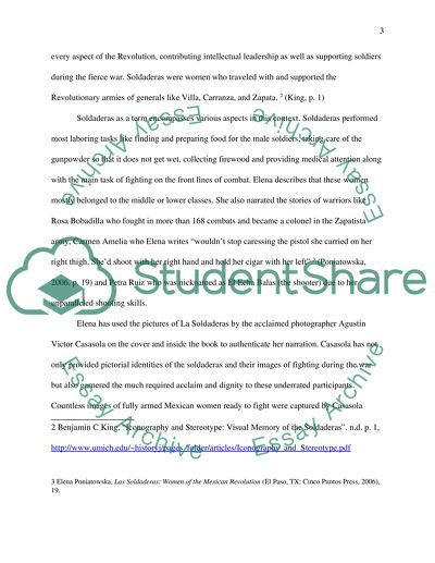 Female Participation in the Mwxican Revolution as Narrated by Elena Ponitowska and Anna Macias