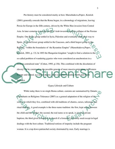 Romani Culture And Gypsy Identity