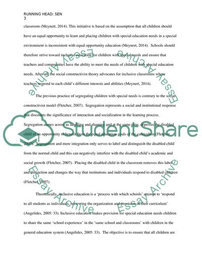 Practical Aspects of Special Education Needs: Children with Hearing Impairment in China