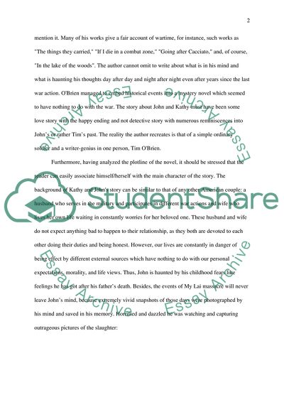 Analysis Of The Vietnam In Me And In The Lake Of The Woods