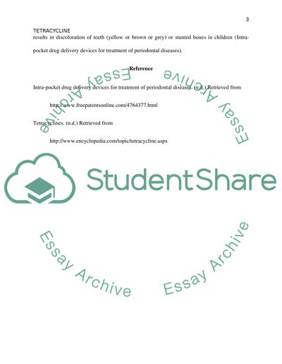 Dangers of tetracycline and Treating gum disease