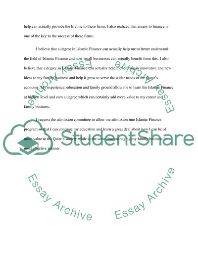 Pursuing a Degree in Islamic Finance