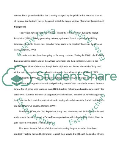 Justification of Terrorism