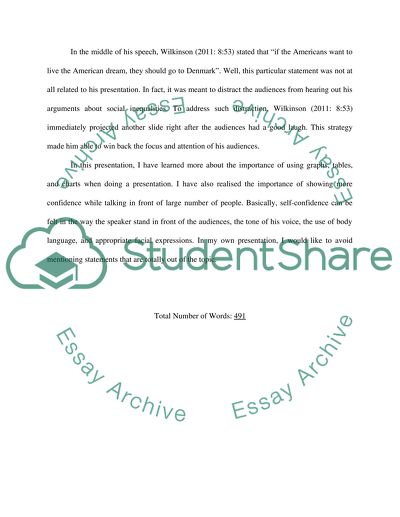 Presentation Critique