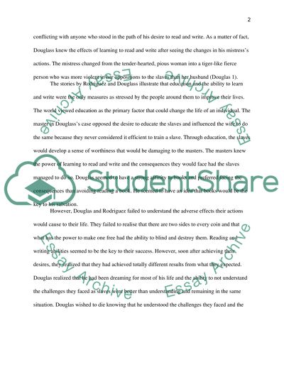 Learning To Read and Write by Douglass and Rodriguez